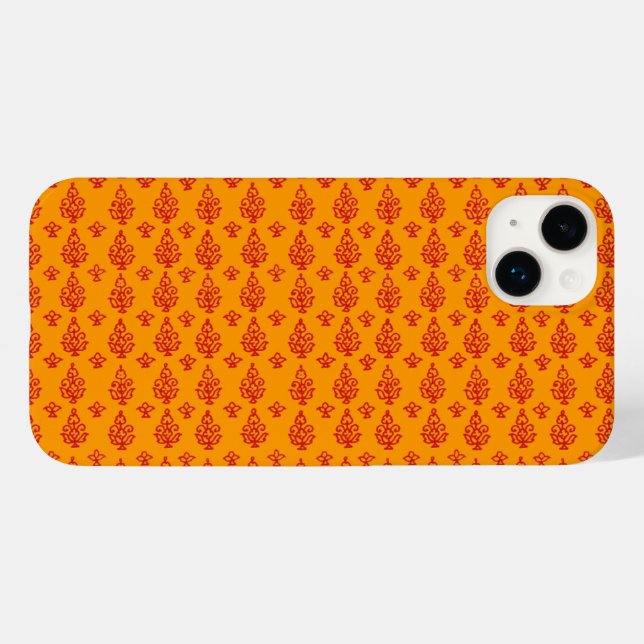 Boho India Block Print Case-Mate iPhone Case (Back (Horizontal))
