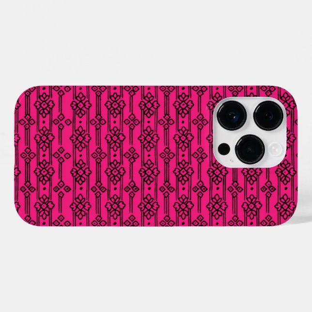 Boho India Block Print Case-Mate iPhone Case (Back (Horizontal))