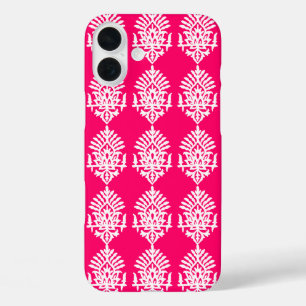 Boho India Block Print iPhone 16 Plus Case