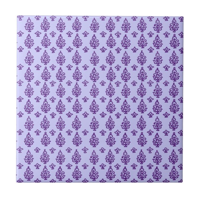 Boho India Block Print Tile (Front)