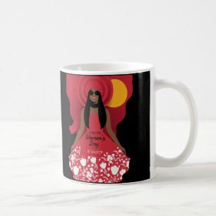 boho international womens day coffee mug
