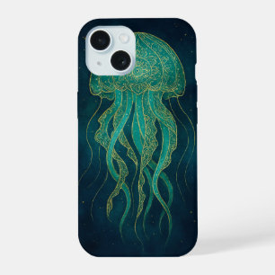 Boho Jellyfish iPhone 15 Case