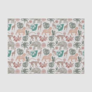 Boho Jungle Safari  Tissue Paper