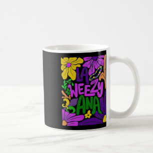 Boho La Weezy Ana Mardi Gras Coquette Bow Louisian Coffee Mug
