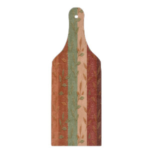 Boho Leaf Pattern Rustic Home Decor Cutting Board