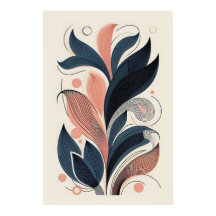Boho Leaves Art