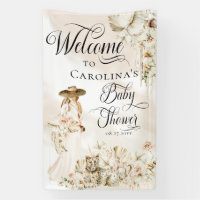 Boho Leopard | Woman Tropical Floral Baby Shower
