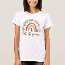Boho "Let It Snow" Rainbow |