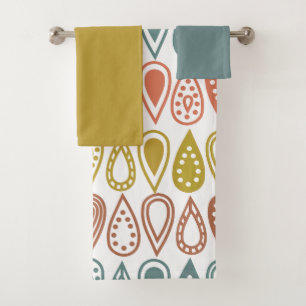 Boho Lines Bath Towel Set