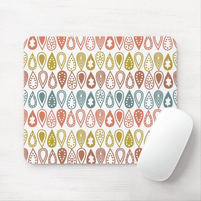 Boho Lines  Mouse Pad (With Mouse)