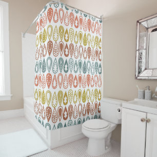Boho Lines  Shower Curtain