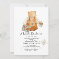 Boho Little Explorer Gender-neutral Baby Shower In
