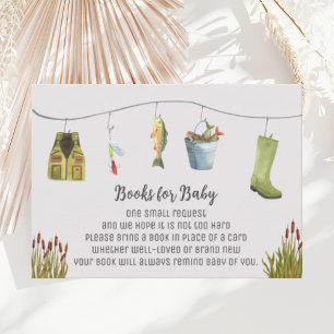 Boho Little Fisherman Books for Baby Request Card