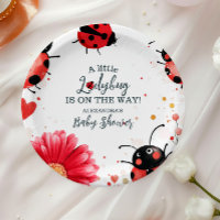 Boho Little Ladybug Baby Shower