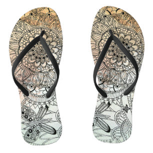 Boho Mandala Bohemian Art Thongs