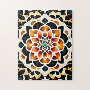 Boho Mandala Jigsaw Puzzle