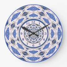 Boho Mandala Large Clock