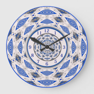 Boho Mandala Large Clock