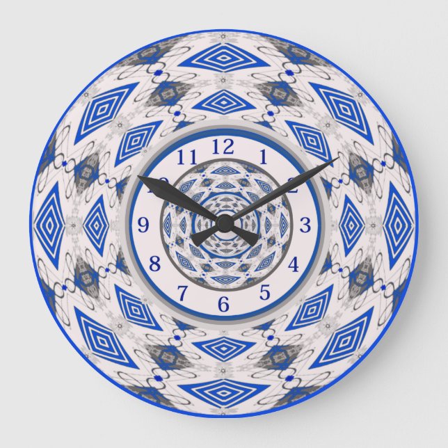 Boho Mandala Large Clock (Front)