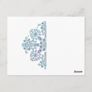 Boho Mandala Postcard