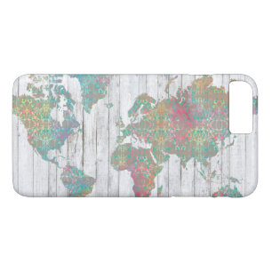 Boho Map II iPhone 8 Plus/7 Plus Case