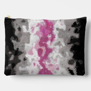 Boho Marbled Abstract Librafeminine Pride Flag Accessory Pouch