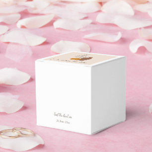 Boho Minimalist Vases Wedding Sweet Treats Favour Box
