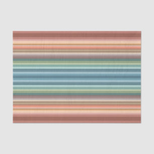 Boho Modern Chic Stripes  Tissue Paper