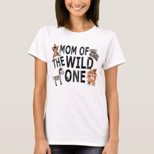 Boho Mom Of The Wild One Birthday T-Shirt