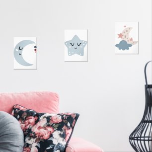  Boho Moon and Star Nursery
