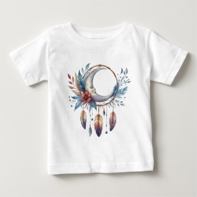 Boho Moon Baby T-shirt (Front)
