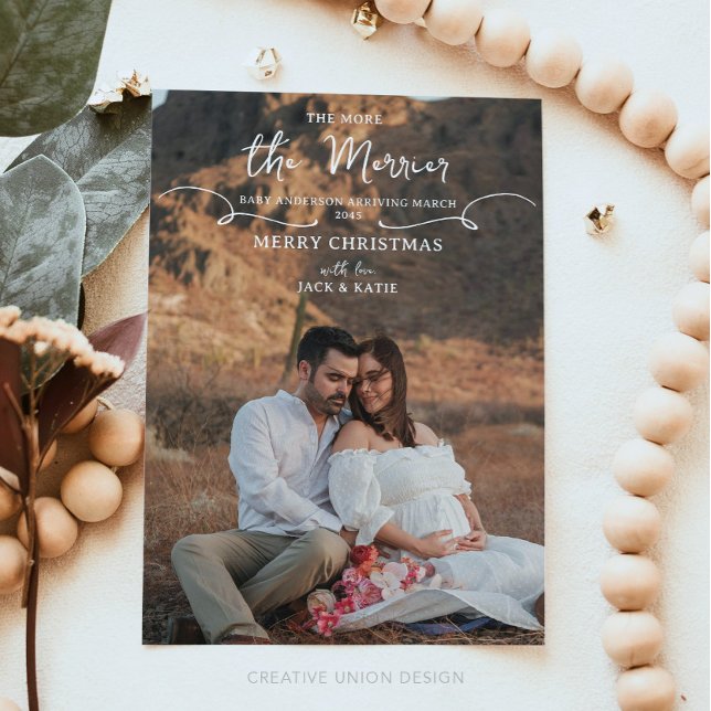 Boho More The Merrier Pregnancy Announcement (Creator Uploaded)