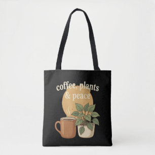 Boho Morning Routine SVG Tote Bag