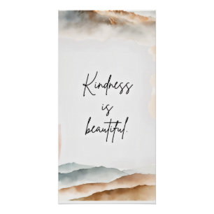 Boho Motivational Art Poster