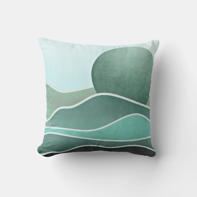 Boho mountain cushion (Front)