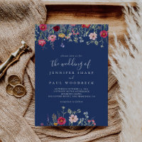 Boho Multicolor Wildflower The Wedding Of