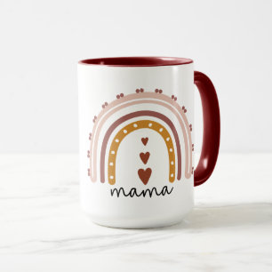 Boho Mum Mug for Gift to Mothers