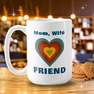 BOHO Mum, Wife, FRIEND Coffee Mug