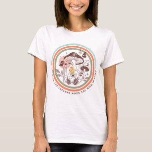 Boho Mystical Mushrooms T-Shirt