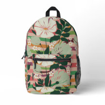 Boho nature lovers floral pattern