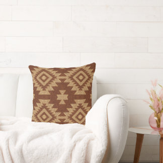 Boho Navajo Tribal Throw Pillow