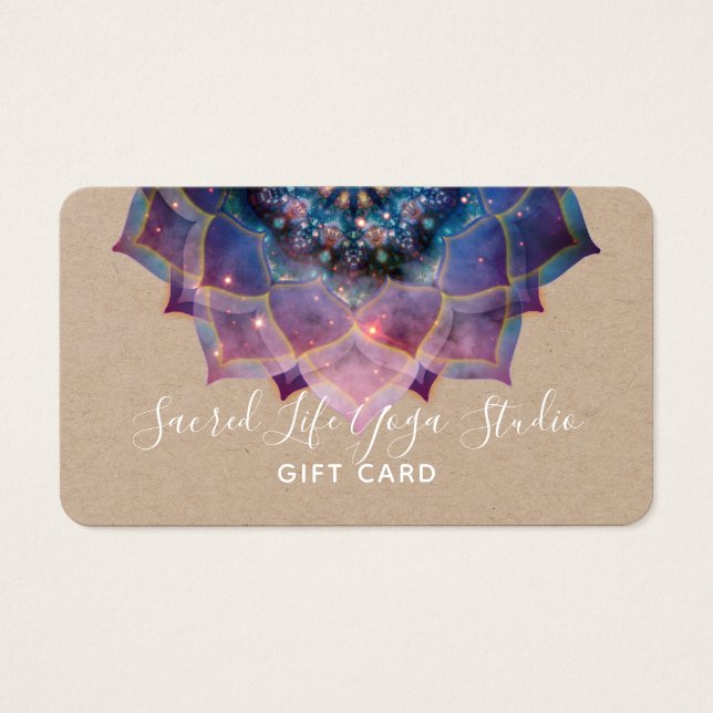 Boho Nebula Mandala, Mystical (Front)