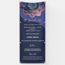 Boho Nebula Mandala, Mystical