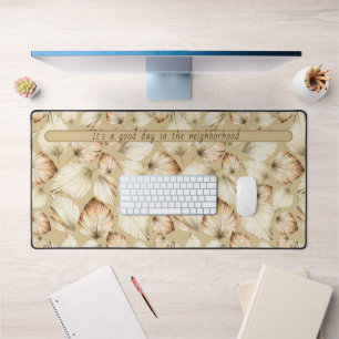 Boho Neutrals Palm  Desk Mat