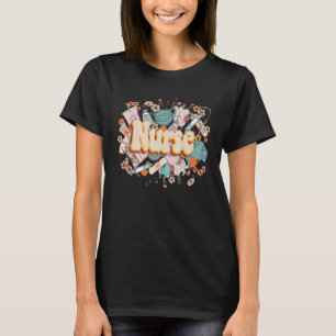 Boho Nurse Nurse Floral Nursing Nursing School App T-Shirt