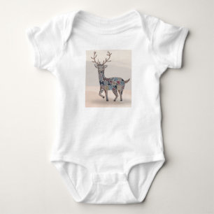 Boho Nursery Art Baby Romper / Bodysuit