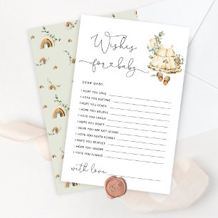 Boho nursery baby girl shower wishes for baby