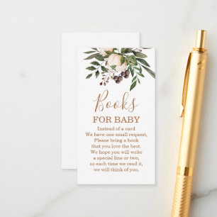 Boho Nursery books for baby Enclosure Card