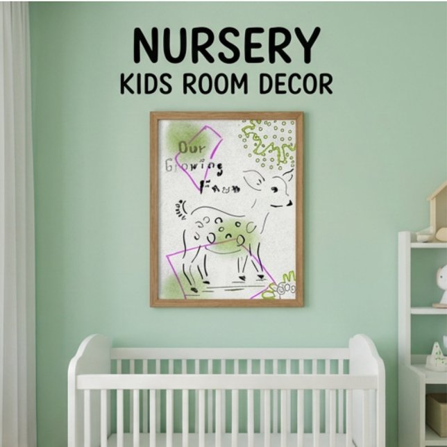 BOHO NURSERY SAFARI ANIMAL POSTER (Creator Uploaded)