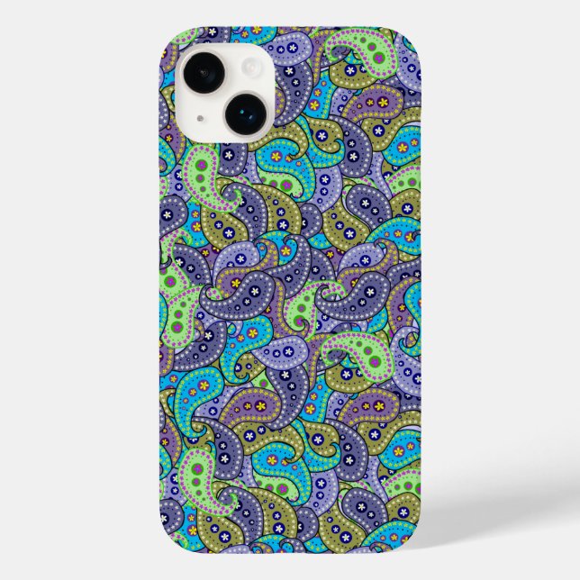 Boho Paisley Case-Mate iPhone Case (Back)